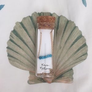 Kris Nations Mystic Bar Turquoise Necklace